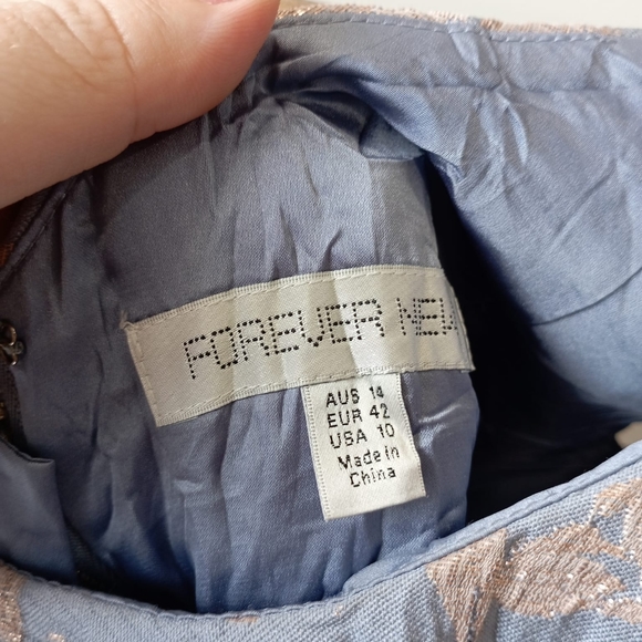 Forever New Blouse Brocade Top - Picture 13 of 16